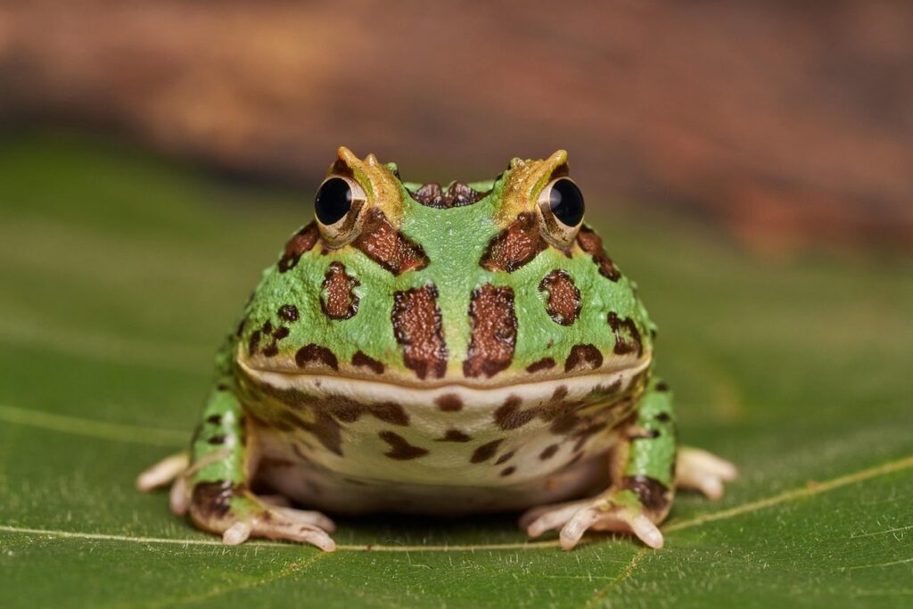 south american horned frogs care